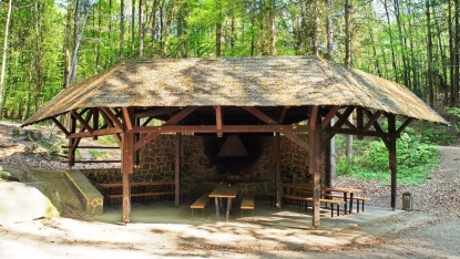 Foto: Ralf Blechschmidt Grillhütte Schwesinger Quelle