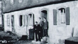 Aufnahme des historischen Rodenhofs um 1940 Aufnahme des historischen Rodenhofs um 1940