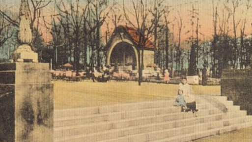 Historische Aufnahme aus dem Ludwigspark Historische Aufnahme aus dem Ludwigspark