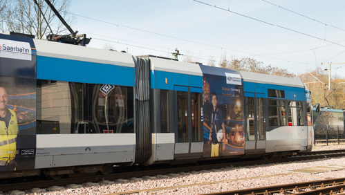 Saarbahn-Zug Saarbahn-Zug