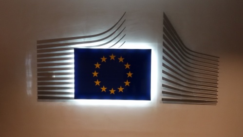 EU Logo hinterleuchtet EU Logo hinterleuchtet