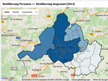 Saarbrücken in Zahlen 2021 (Stand: Oktober 2021) Übersicht im PDF Format Image