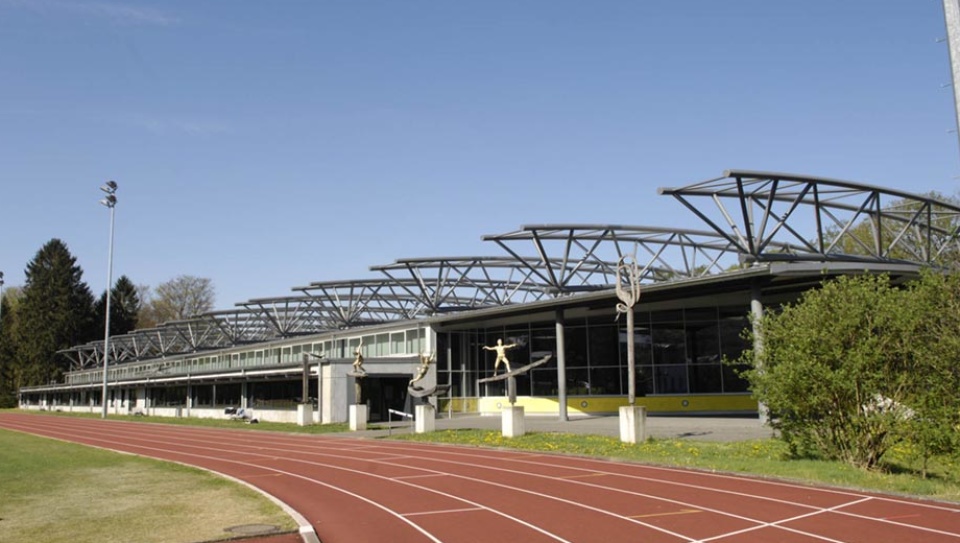 Leichtathletikhalle der Landessportschule (Foto: LSVS) Leichtathletikhalle der Landessportschule (Foto: LSVS)