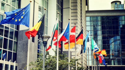 (Foto: Grecaud Paul/Fotolia) Europäische Flaggen (Foto: Grecaud Paul/Fotolia)