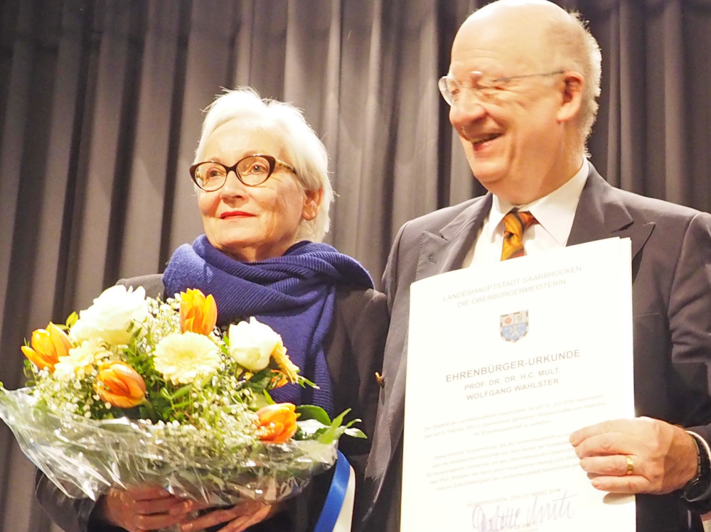 Doris Wahlster und Prof. Wolfgang Wahlster Doris Wahlster und Prof. Wolfgang Wahlster