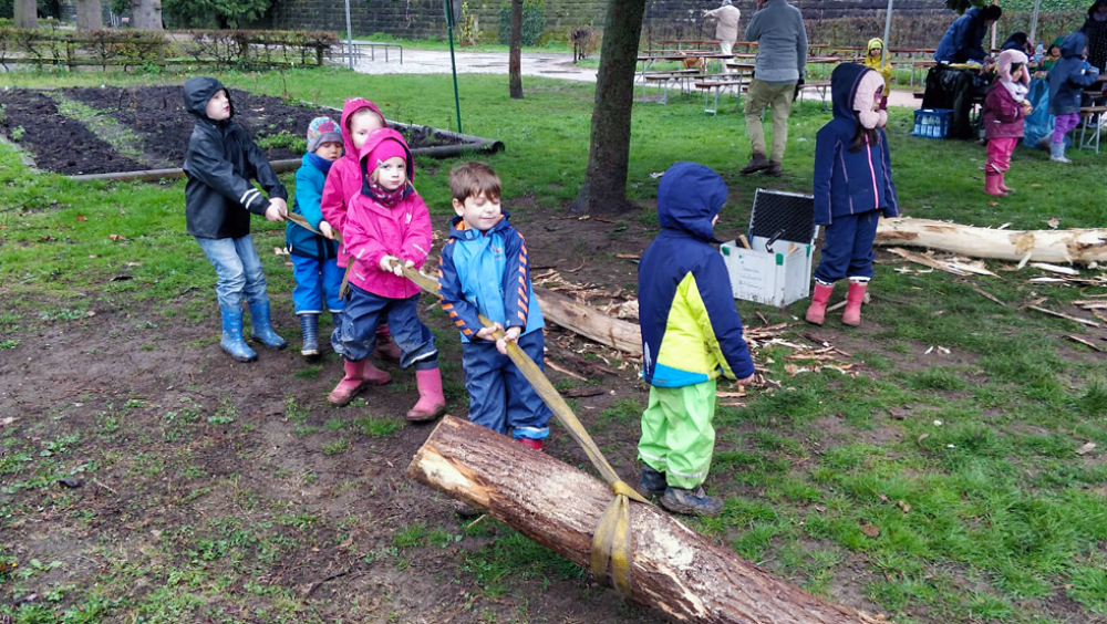 Straße der Kinderrechte (Foto: Vanessa Laub/LHS) Straße der Kinderrechte