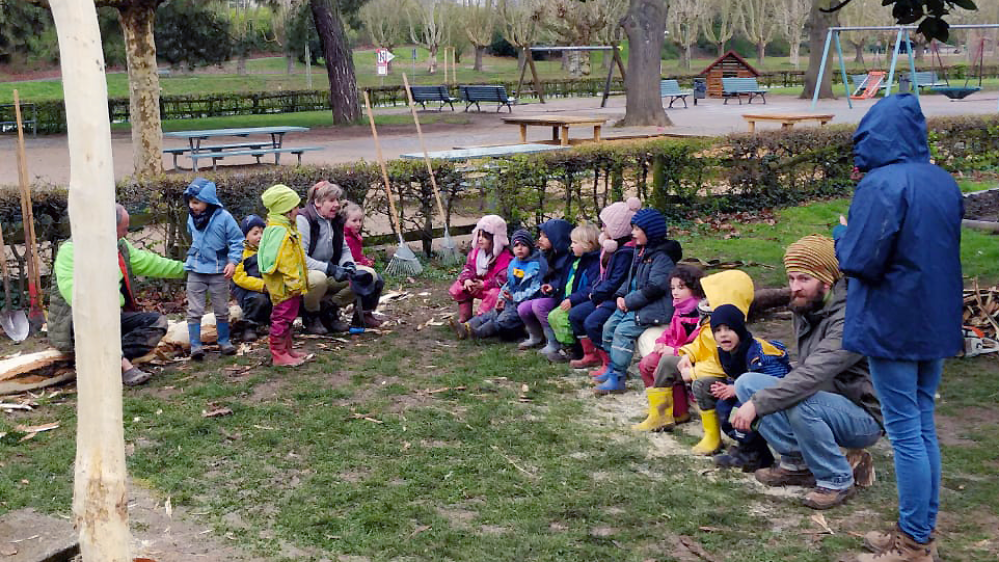 Straße der Kinderrechte (Foto: Vanessa Laub/LHS) Straße der Kinderrechte