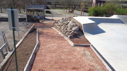 Skateanlage im Bürgerpark Skateanlage im Bürgerpark