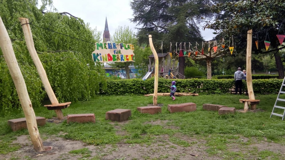 Die Straße der Kinderrechte (Foto: LHS) Die Straße der Kinderrechte