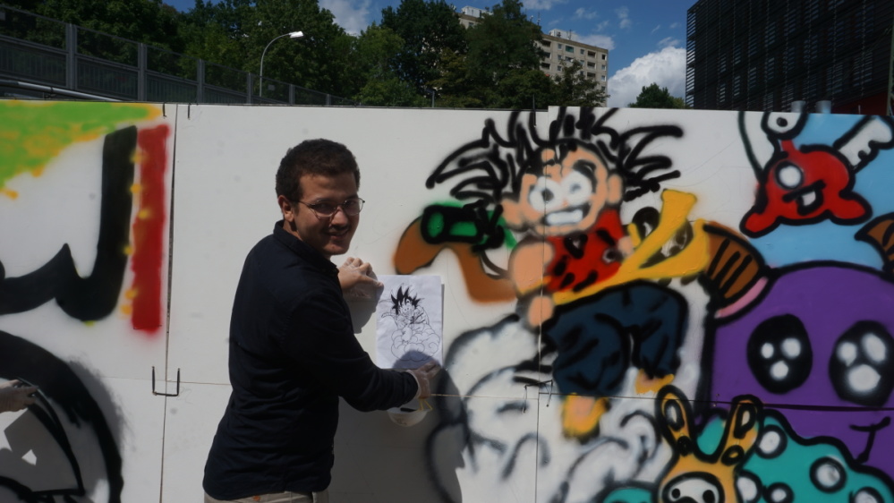 Street Art Jugendbegegnung mit Partnerstadt Nantes Street Art Jugendbegegnung mit Partnerstadt Nantes
