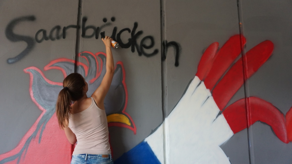 Street Art Jugendbegegnung mit Partnerstadt Nantes Street Art Jugendbegegnung mit Partnerstadt Nantes