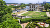 Schlossgarten und Landtag Schlossgarten und Landtag