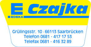 Sponsorenlogo EDEKA Czajka Sponsorenlogo EDEKA Czajka