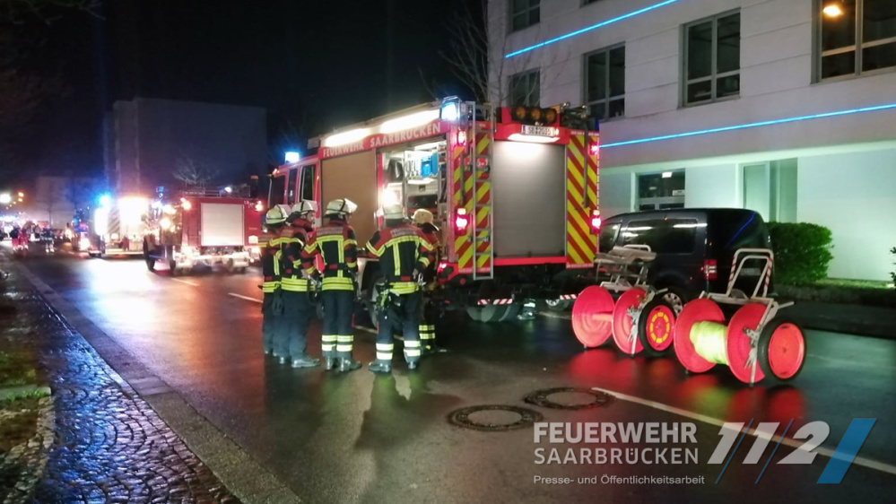 Kellerbrand Halbergstraße Kellerbrand Halbergstraße