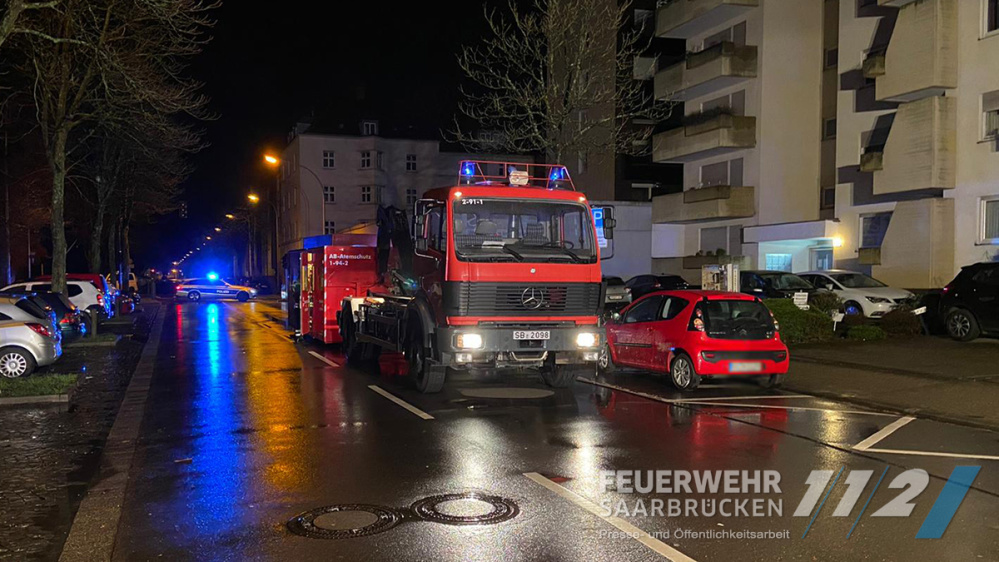 Brandeinsatz Halbergstraße Brandeinsatz Halbergstraße