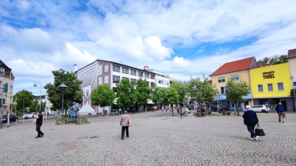 Marktplatz in Dudweiler Marktplatz in Dudweiler