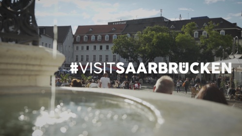 Visit Saarbrücken auf dem St. Johanner Markt Visit Saarbrücken auf dem St. Johanner Markt
