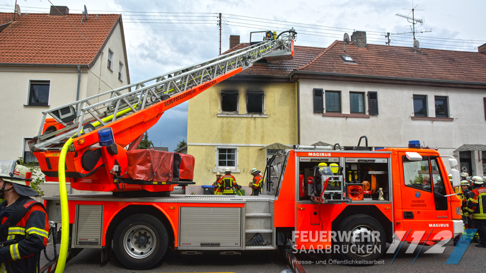 Brandeinsatz - Saargemünder Straße - Güdingen - 03.08.2020 Brandeinsatz - Saargemünder Straße - Güdingen - 03.08.2020