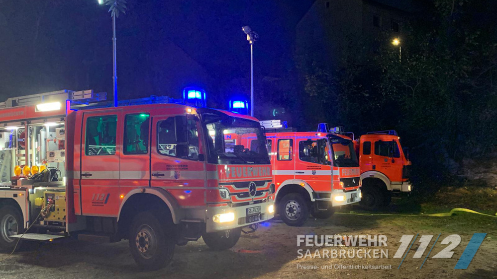 Brandeinsatz Gersweiler Straße Brandeinsatz Gersweiler Straße