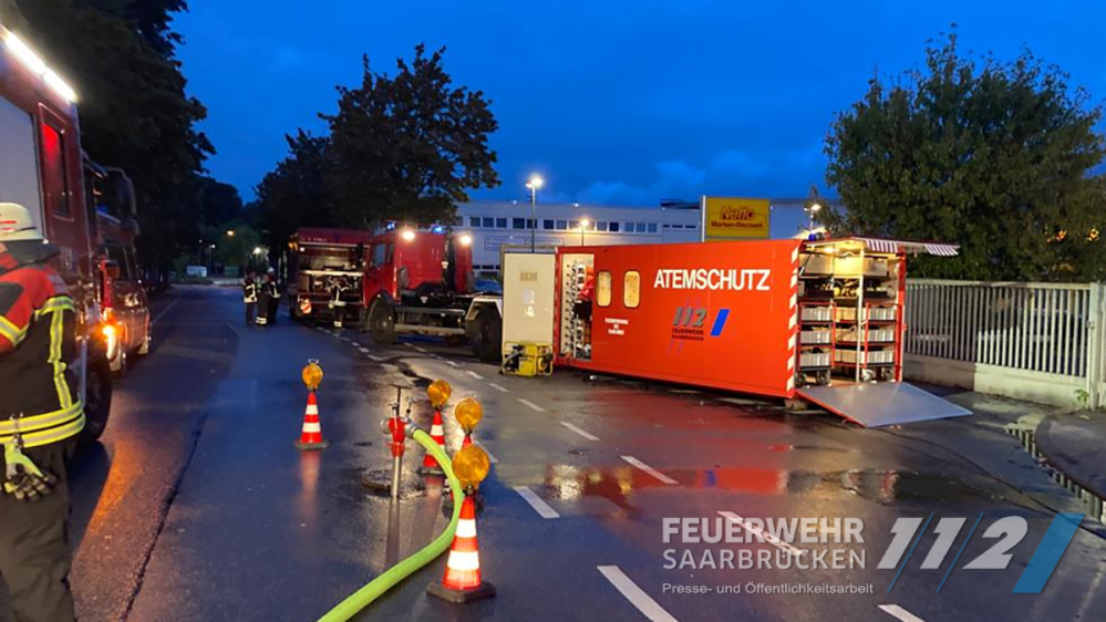 Brandeinsatz - Gersweiler Straße Brandeinsatz - Gersweiler Straße