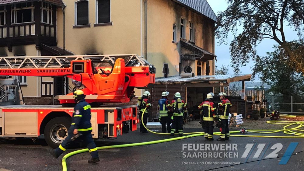 Brandeinsatz - Gersweiler Straße Brandeinsatz - Gersweiler Straße
