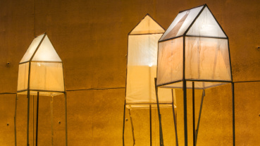Lichtinstallation "Herbergen" (Foto: Dietmar Simsheuser) Image