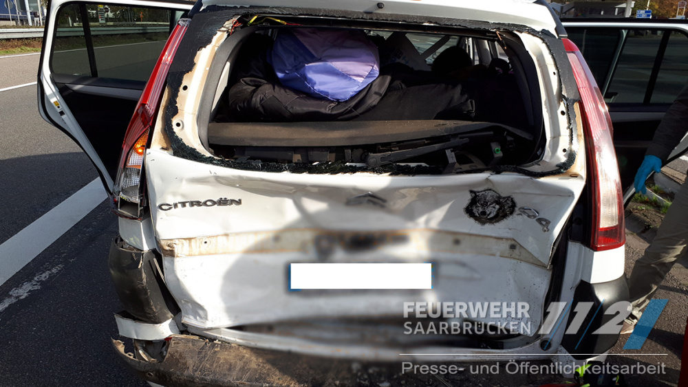Verkehrsunfall BAB 6 - Goldene Bremm Verkehrsunfall BAB 6 - Goldene Bremm