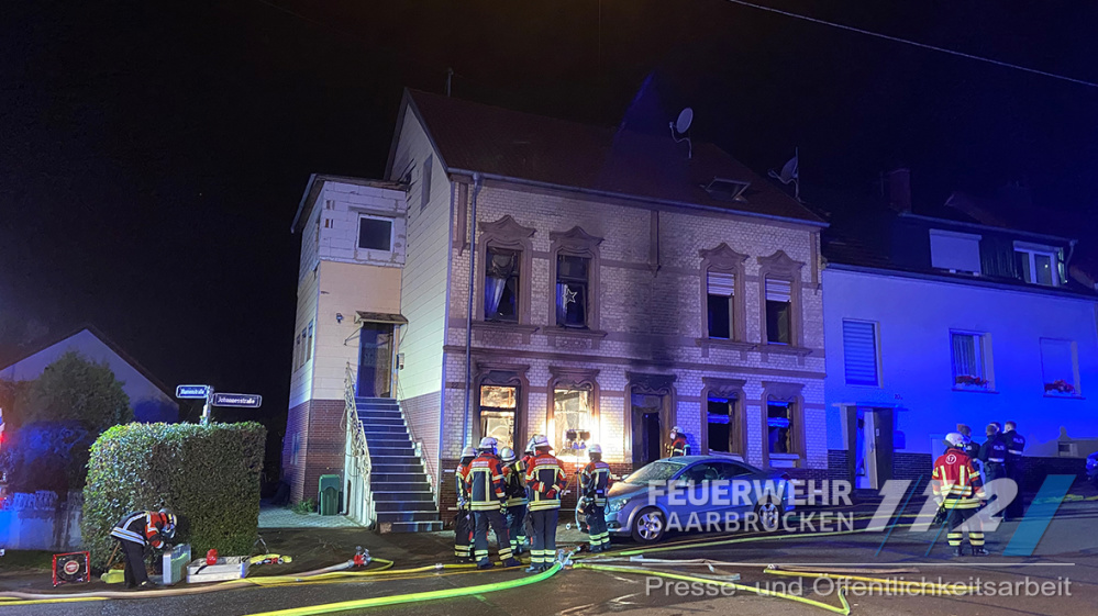 Wohnungsbrand in Altenkessel Wohnungsbrand in Altenkessel