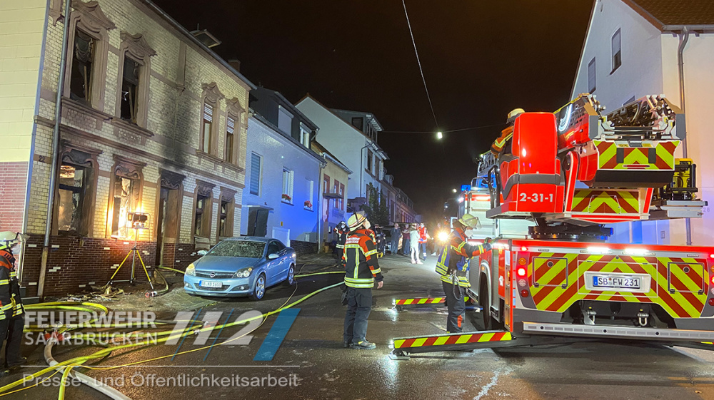 Wohnungsbrand in Altenkessel Wohnungsbrand in Altenkessel