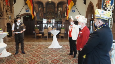 OB Conradt mit Vertretern von Faasendvereinen Image