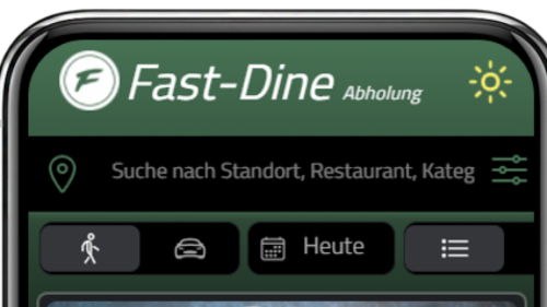 Fast-Dine App App für Gastronomie