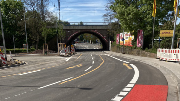 Dudweiler Landstraße - Fahrradstreifen Image