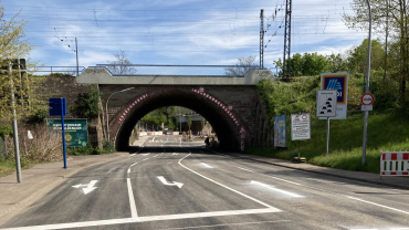 Dudweiler Landstraße - Baufeldende Höhe Meerwiesertalweg Image