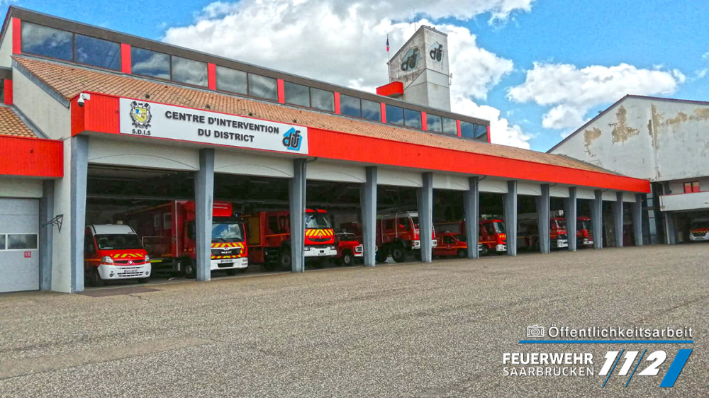 Besuch der französischen Feuerwehr im Departement Moselle Besuch der französischen Feuerwehr im Departement Moselle