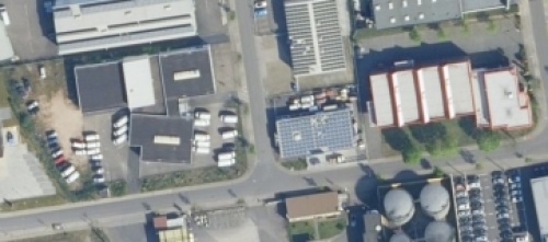 Gewerbegebiet Rotfeld Luftbild Gewerbegebiet Rotfeld
