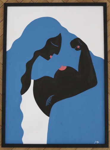 Illustration „Die Starke“ von Joni Majer Image