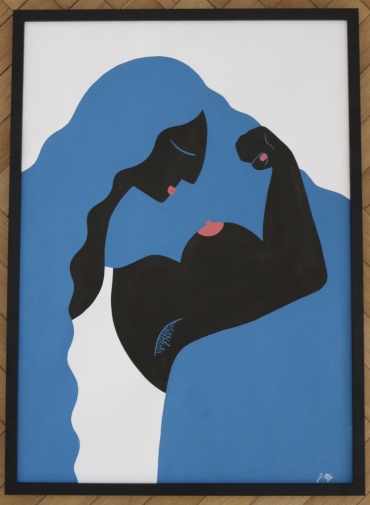 Illustration „Die Starke“ von Joni Majer Image