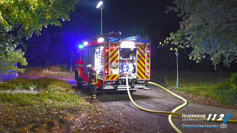 Dachstuhlbrand - Altes Werk - Brebach Dachstuhlbrand - Altes Werk - Brebach