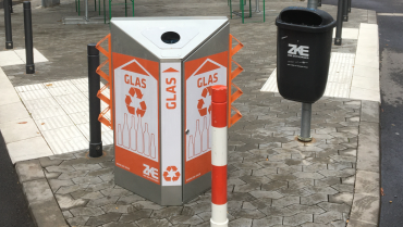 Neue ZKE-Glassammelbox im Nauwieser Viertel Image