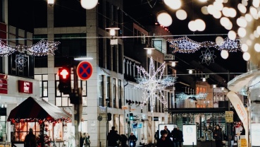 Weihnachtsbeleuchtung Saarbrücker Innenstadt (Quelle: O. Häfele) Image