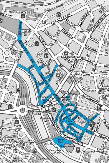 Maskenpflicht Innenstadt Image