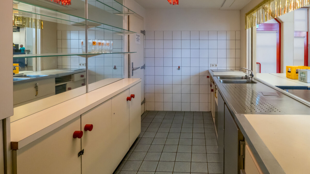 Küche des Bürgerhauses Burbach. Küche Festsaal Bürgerhaus Burbach