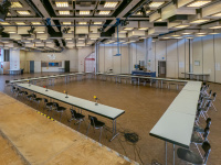 Festsaal des Bürgerhauses Burbach. Bürgerhaus Burbach