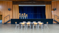 Großer Saal des Bürgerhauses in Rockershausen.