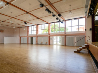 Saal der Festhalle Güdingen Saal der Festhalle Güdingen