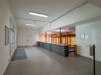Saal der Festhalle Güdingen Garderobe des Saales der Festhalle Güdingen