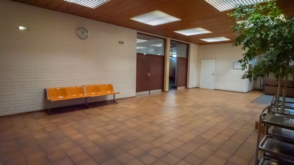Flur der Festhalle Bischmisheim Flur der Festhalle Bischmisheim