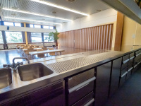 Saal der Festhalle Bischmisheim Saal der Festhalle Bischmisheim