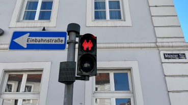 Gleichgeschlechtliche Ampelfigurpaare Image
