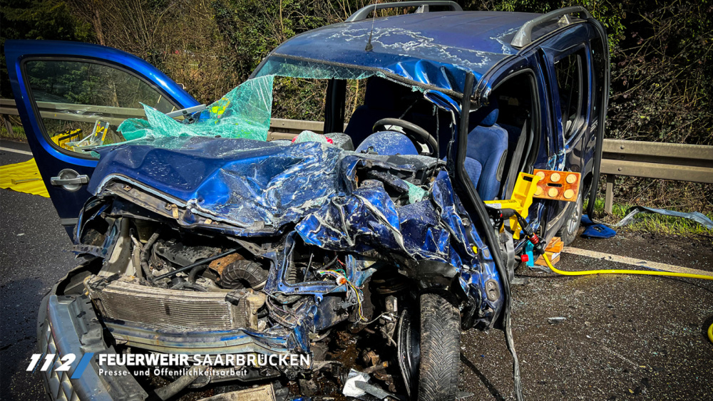 Verkehrsunfall in Güdingen Verkehrsunfall in Güdingen